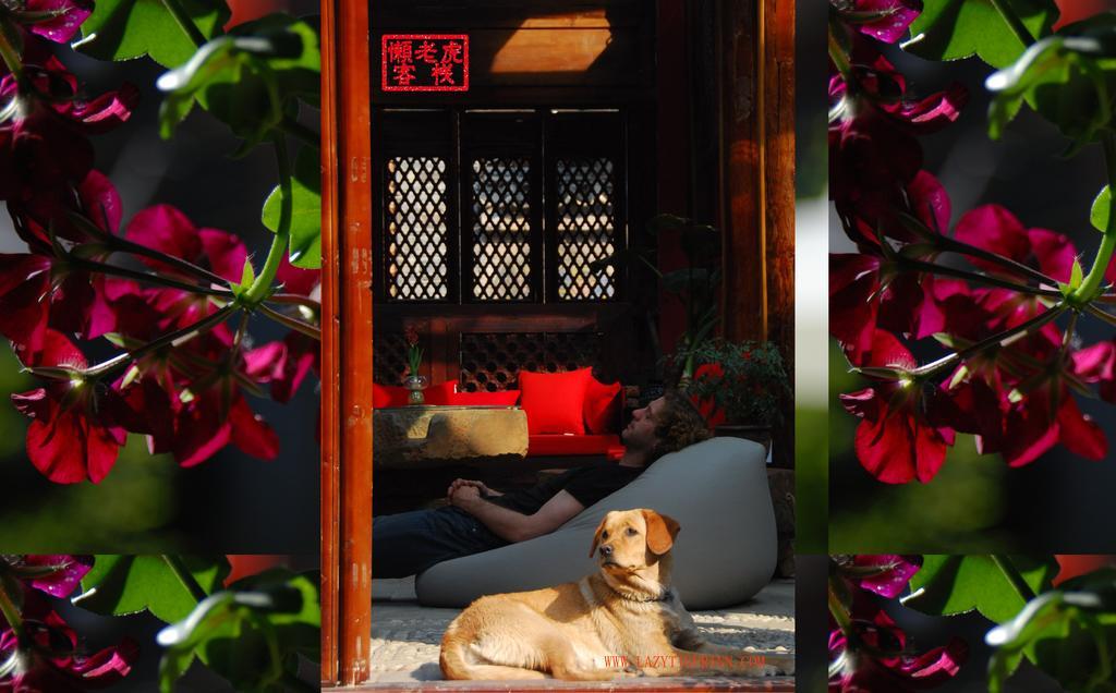 Lazy Tiger Inn Лицзян Экстерьер фото
